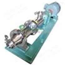 G型不锈钢螺杆泵 耐腐蚀螺杆泵 食品卫生级泵 化工液输送泵 