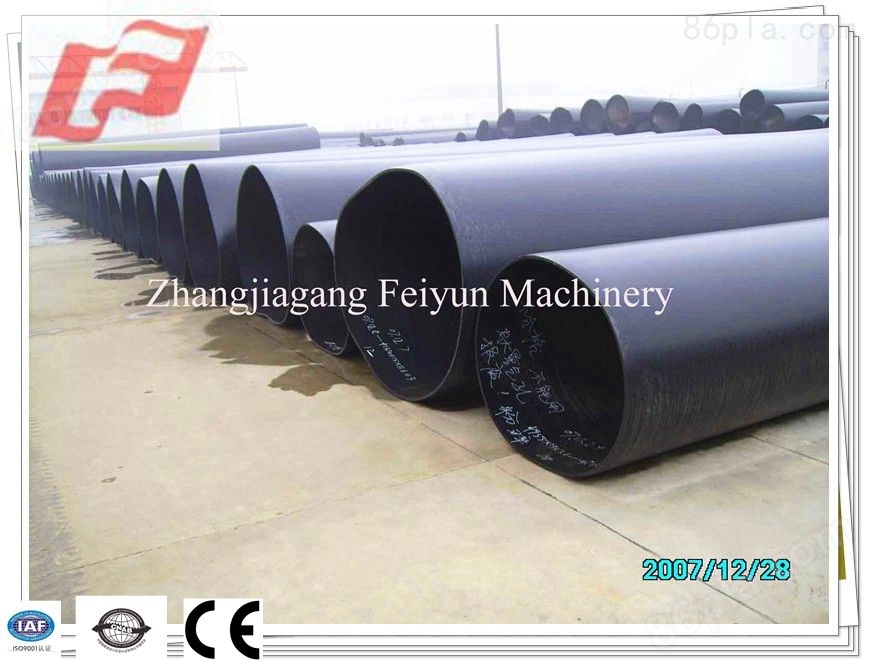 塑料管材挤出设备HDPE管材生产线