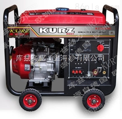 库兹品牌300A汽油发电电焊机报价多少