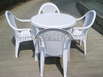 jx临沂全新料烧烤摊塑料桌椅 啤酒摊塑料桌椅 大排档塑料桌椅  会议塑料桌椅